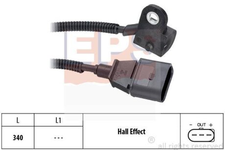 Датчик швидкості обертання вала EPS 1.953.423