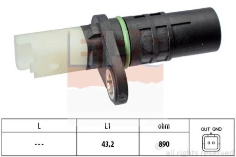Датчик швидкості обертання вала EPS 1.953.555