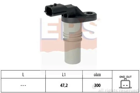 Датчик швидкості обертання вала EPS 1.953.646