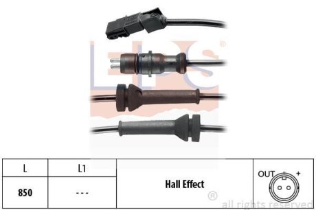 Датчик ABS EPS 1.960.052