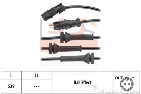 Датчик ABS EPS 1.960.054