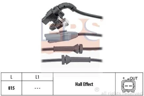 Датчик ABS EPS 1.960.063