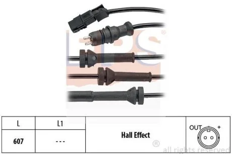 Датчик ABS EPS 1.960.069