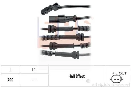Датчик ABS EPS 1.960.146