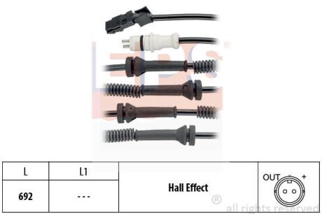 Датчик ABS EPS 1.960.149