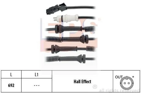 Датчик ABS EPS 1.960.149