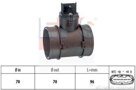 Витратомір повітря EPS 1.991.155