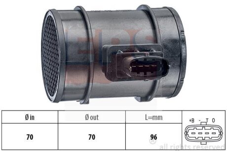 Витратомір повітря EPS 1.991.276