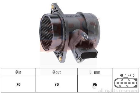 Витратомір повітря EPS 1.991.284