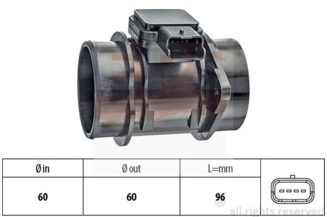 Витратомір повітря EPS 1.991.301