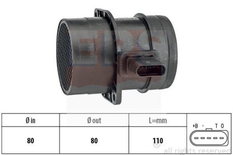 Витратомір повітря EPS 1.991.357