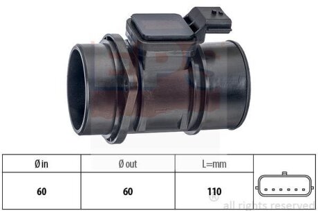 Витратомір повітря EPS 1.991.388