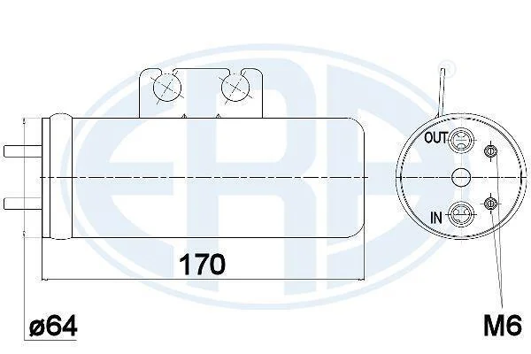 Осушувач кондицiонера ERA 668001 (фото 1)
