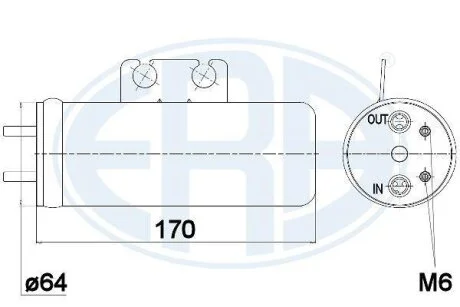 Осушувач кондицiонера ERA 668001