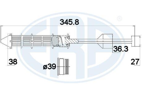 Осушувач кондицiонера ERA 668014