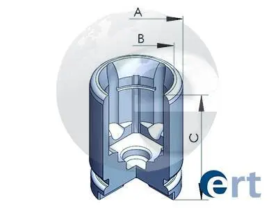 Поршень суппорта HONDA CIVIC ALL TYPES 92>>; ? 30 ERT 150227-C (фото 1)