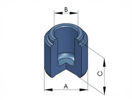 Поршень гальмівної системи ERT 150228-C