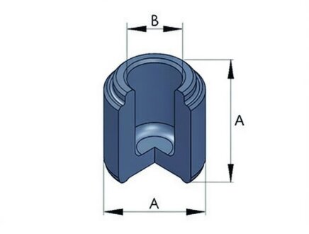 Поршень гальмівної системи ERT 150272-C