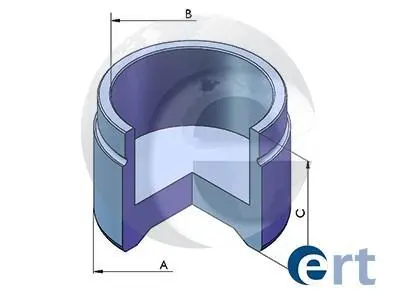 Поршень суппорта 1 ШТ - MB SPRINTER/VW CRAFTER (30-50) 06- ERT 151031-C (фото 1)