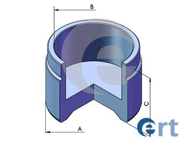 Поршень суппорта 1 ШТ - MB SPRINTER/VW CRAFTER (30-50) 06- ERT 151031-C