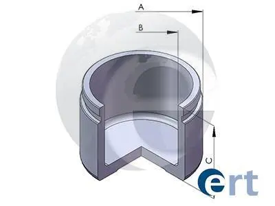Поршень супорта 1 ШТ - LEXUS ES 1996-2001, RX 2000-2003, MITSUBISHI GALANT 1996-2004, LANCER 2003-200 ERT 151036-C (фото 1)