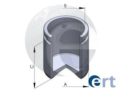 Поршень суппорта 1 ШТ - HYUNDAI HIGHWAY 2000-2004, SANTA FE 2000-2006, TRAJET 2000-2008 ERT 151306-C