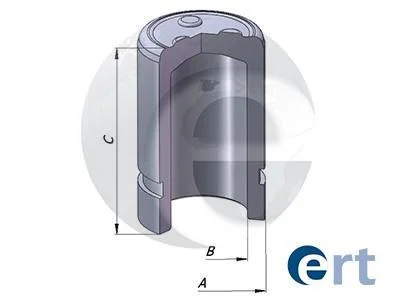Поршень суппорта 1 ШТ - TOYOTA COROLLA 2001-2007, MATRIX 2001-2004, PRIUS 2003-2009 ERT 151308-C