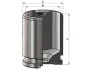 Поршень суппорта 1 ШТ - LAND ROVER RANGE ROVER 2011-, MB A-CLASS 2012-2015, B-CLASS 2011-, CLA 2013-, ERT 151360-C (фото 1)