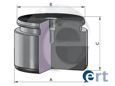 Поршень супорта 1 ШТ - LAND ROVER RANGE ROVER 2005-2013, MB S-CLASS 2013-, VW TOUAREG 2002-2010 ERT 151367-C (фото 1)