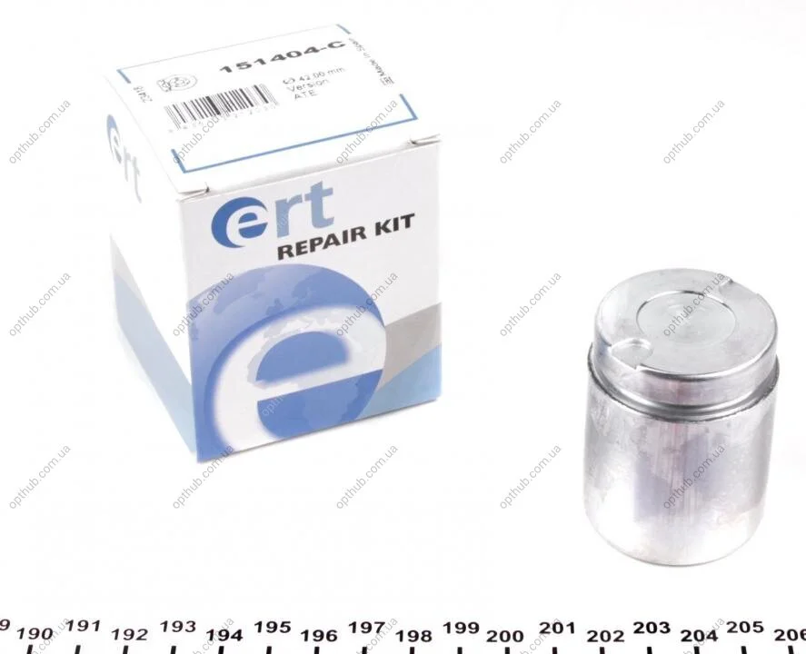 Поршень суппорта 1 ШТ - ALFA ROMEO GIULIA 2015-, AUDI A3 2009-2012, TT 2014-, MB C-CLASS 2013-2016, SE ERT 151404-C (фото 1)