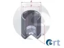 Поршень суппорта 1 ШТ - CITROEN C4 2013-, PEUGEOT 308 2013-, 3008 2016- ERT 151439-C (фото 1)