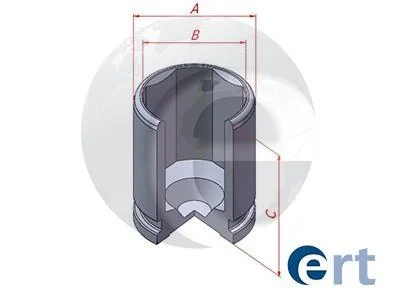 Поршень суппорта 1 ШТ - CITROEN C4 2013-, PEUGEOT 308 2013-, 3008 2016- ERT 151439-C