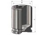 Поршень супорта 1 ШТ - LAND ROVER FREELANDER 2006-2014, MB A-CLASS 2013-2015, CLA 2013-, GLA-CLASS 20 ERT 151533-C (фото 1)