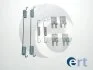 Комплект монтажних колодок ERT 310087 (фото 1)