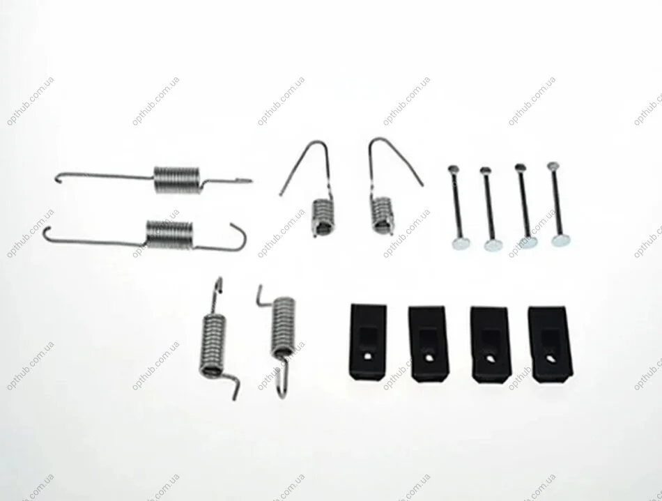 Монтажный к-кт тормозных колодок TOYOTA / NISSAN / RENAULT / HAND BRAKE ERT 310112 (фото 1)