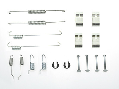 Монтажний к-кт гальмівних колодок DAIHATSU 1987-1993,SUBARU JUSTY 1995-2003,SUZUKI BALENO 1995-2002, L -ua ERT 310113