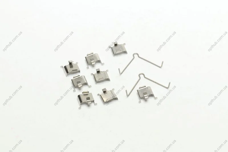 Монтажний к-кт гальмівних колодок MAZDA 6 2002-2012, 323 1998-2004, 626 1988-2002, RX 1992-2002, 1987- -ua ERT 420015 (фото 1)
