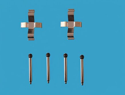 Монтажний к-кт гальмівних колодок MB C-CLASS 1993-2001, E-CLASS 1993-2002, SL 1997-2001, SLK 1996-2000, -ua ERT 420022