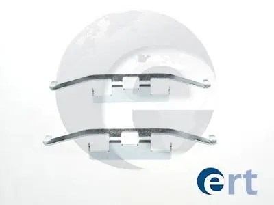 Монтажный к-кт тормозных колодок BMW 1 2003-2013, 3 1990-2013, 5 1991-1997, X1 2009-2015, Z3 1995-2003 ERT 420029 (фото 1)
