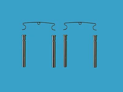 Монтажний к-кт гальмівних колодок VW CARAVELLE, MULTIVAN, TRANSPORTER -ua ERT 420051