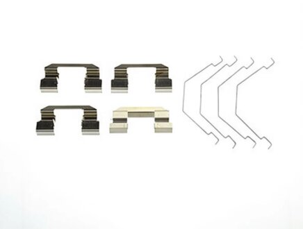 Монтажний к-кт гальмівних колодок MAZDA 323 1998-2004, 626 1997-2002 ERT 420089