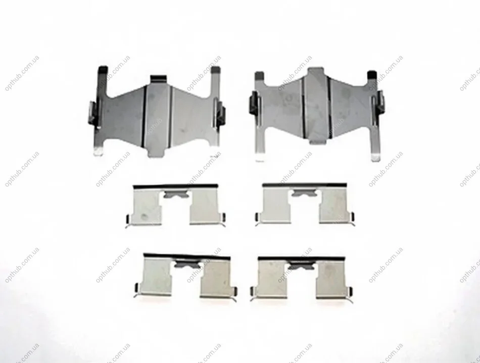 Монтажний к-кт гальмівних колодок NISSAN 100 1991-1994, ALMERA 1995-2000, MAXIMA 1995-2003, PRIMERA 199 -ua ERT 420105 (фото 1)