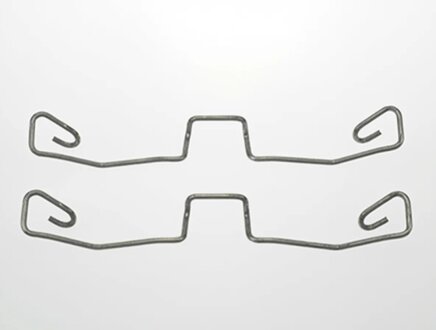 Монтажний к-кт гальмівних колодок AUDI A6 1997-2005, ALLROAD 2000-2005 -ua ERT 420108