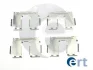 Монтажний к-кт гальмівних колодок LEXUS ES 2012-,TOYOTA RAV 2005-2013 -ua ERT 420119 (фото 1)