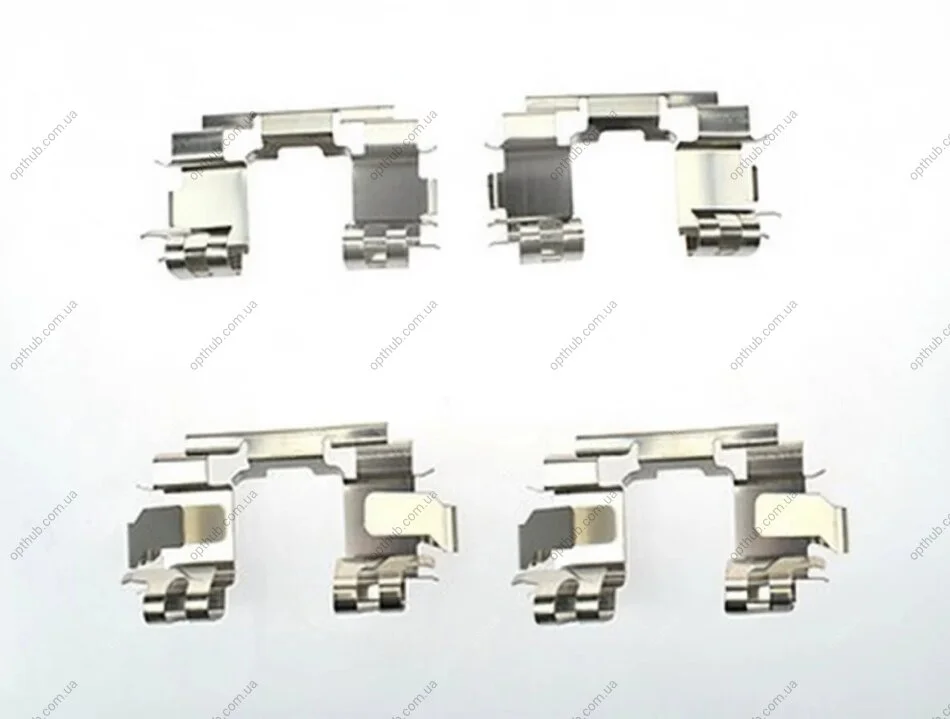 Монтажный к-кт тормозных колодок HONDA CIVIC 1991-2005, CRX 1992-1998, JAZZ 2002-2008 ERT 420139 (фото 1)