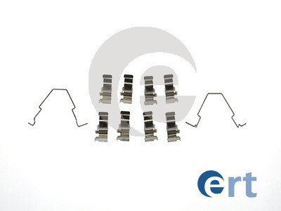 Монтажний к-кт гальмівних колодок KIA CARENS 2000-2002, CLARUS 1996-, SHUMA 1997-2004 -ua ERT 420181