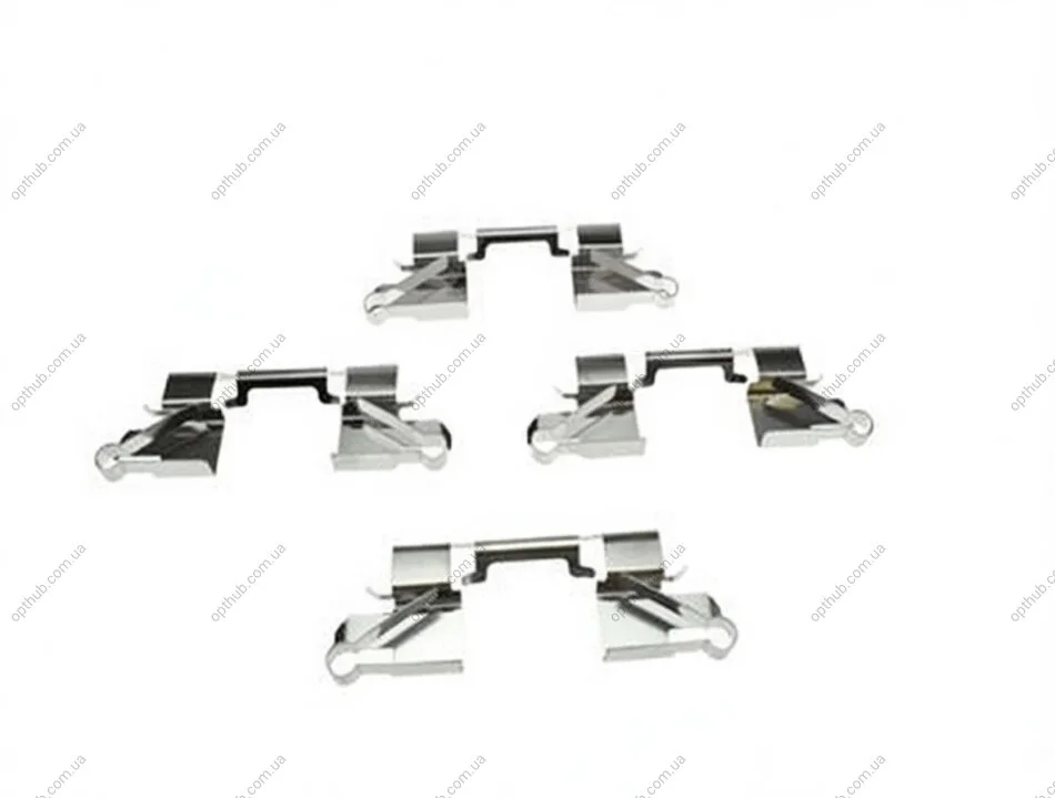 Монтажный к-кт тормозных колодок MITSUBISHI L200 2005-, PAJERO SPORT 2008-,NISSAN NP300 2005-, PATHFIN ERT 420243 (фото 1)