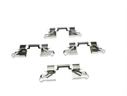 Монтажний к-кт гальмівних колодок MITSUBISHI L200 2005-, PAJERO SPORT 2008-,NISSAN NP300 2005-, PATHFIN -ua ERT 420243