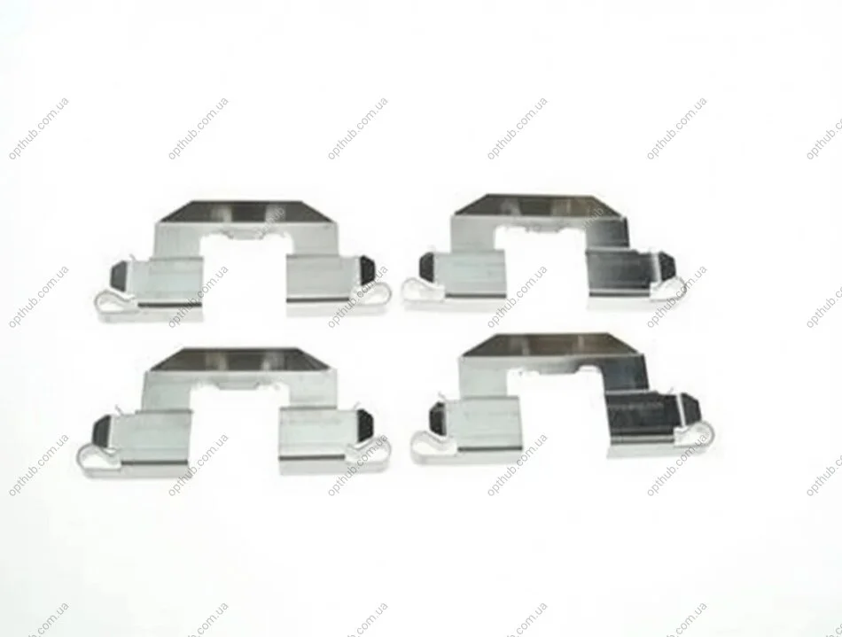 Монтажний к-кт гальмівних колодок MAZDA CX7; CX9; NISSAN NAVARA; PATHFINDER -ua ERT 420245 (фото 1)