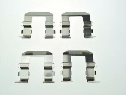 Монтажний к-кт гальмівних колодок CHEVROLET CAPTIVA -ua ERT 420248